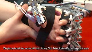 Exoskeleton Hand Robotic Training Device [upl. by Etteval287]