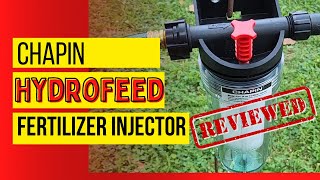 How to Fertilize Your ENTIRE Garden at the Same Time  Chapin HydroFeed Fertilizer Injector [upl. by Londoner318]