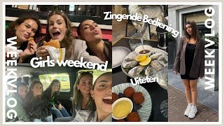 MEGA Restaurant😍🕺 Vriendinnen Weekend 🥂 Al 2 weken Misselijk 🤮  Sara Verwoerd [upl. by Ididn]