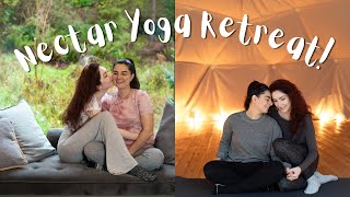 Nectar Yoga Retreat  Bowen Island Travel Vlog  MARRIED LESBIAN TRAVEL COUPLE  Lez See the World [upl. by Pattie]