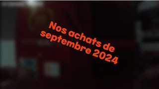 Nos achats de jeux vidéos de Septembre 2024 [upl. by Siddon287]