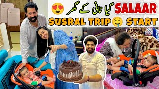 Salaar gaya NAANI kay Ghar😍  Trip to Susral🤤  BaBa Food RRC  Ramish Ch Vlogs [upl. by Ayahc953]