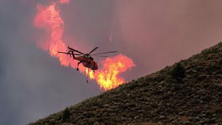 Erickson Aerial Firefighting  2013 Beaver Creek Fire [upl. by Llemart]