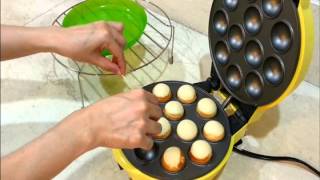 How to make Cake Pops with the Delish Treats 2 in 1 Maker [upl. by Alyekahs]