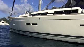 Dufour 405 Grand Large Moored Up BVI [upl. by Ten807]