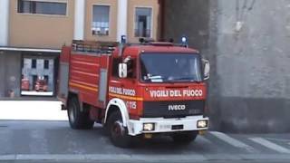 2x Vigili del Fuoco Comando provinciale di Milano [upl. by Ailekahs]