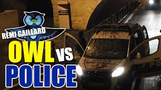 HIBOU Vs POLICE REMI GAILLARD 🦉 [upl. by Hiram]