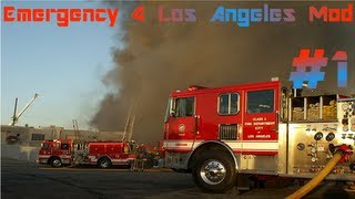 Emergency 4 Los Angeles Mod  Zamach Terrorystyczny 1 [upl. by Judsen]