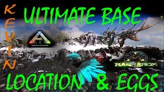 Ark  Ragnarok Ultimate Base Locations and Where to Get Easy Wyvern eggs ARTIFACT [upl. by Nnylaj]