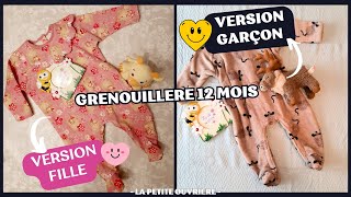 COUTURE Comment coudre une petite grenouillère pour un bébé de 12 moisquot [upl. by Nylaf]