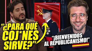 LA DERECHA SE VUELVE REPUBLICANA CON ALVISE 😂​ quot¡¿PARA QUÉ COJNES SIRVE EL REYquot [upl. by Laszlo]