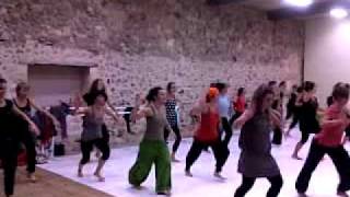 Cours de danse africaine Ã Libourne avec Manon Corbice dite Rokia [upl. by Lemaceon]