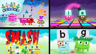 Phonics Summer Vacations A to Z  Learn to Read  Alphablocks [upl. by Nitsirc]