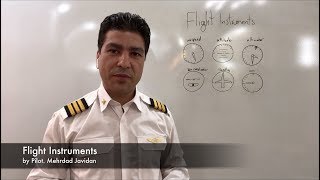 Flight Instruments اینسترومنت پرواز توسط خلبان مهرداد جاویدان [upl. by Traci]