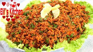 CARROT KISIR SALADMEZE [upl. by Uttica]