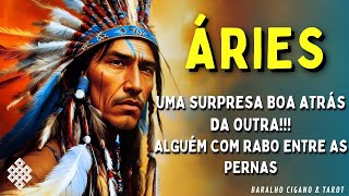 ÃRIES â™ˆ VAI PEGAR FOGOOðŸ˜±UMA SURPRESA BOA ATRÃS DA OUTRA ALGUÃ‰M COM RABO ENTRE AS PERNASLIVRAMENTOS [upl. by Nnyw100]