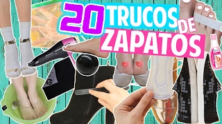 20 TRUCOSHACKS DE ZAPATOS QUE TODA MUJER DEBERÍA SABER TIPS CALZADO Magic Armarium [upl. by Sanferd]