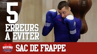 SAC DE FRAPPE  5 ERREURS A EVITER [upl. by Donnenfeld6]