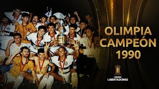 Olimpia Campeón Copa CONMEBOL Libertadores 1990  Archivo [upl. by Sldney822]