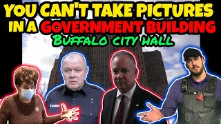 YOU CANT TAKE PHOTOS IN A GOVERNMENT BUILDING Buffalo NY City Hall Banger Alert ⚠️ [upl. by Naitsirhk]