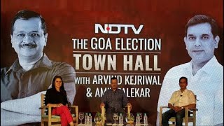 NDTV Townhall With Arvind Kejriwal On Goa Elections [upl. by Jackquelin682]