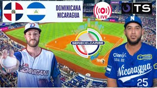 R DOMINICANA 5  4 NICARAGUA  En vivo SERIE DEL CARIBE Miami 2024 EDICION 66 JORNADA 2 [upl. by Aivatnohs571]