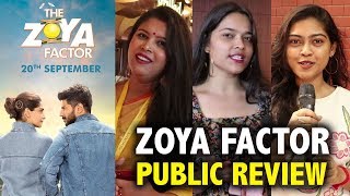 The Zoya Factor Trailer Public ReviewReaction  Sonam Kapoor  Dulquer Salmaan [upl. by Aguie]