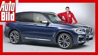 BMW X3 G01 2017  Vorstellung  Details  Sitzprobe  Interieur  Exterieur [upl. by Arualana]