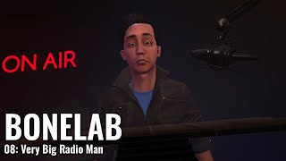 BONELAB  08 Very Big Radio Man  QUEST 3 Gameplay [upl. by Harehs]