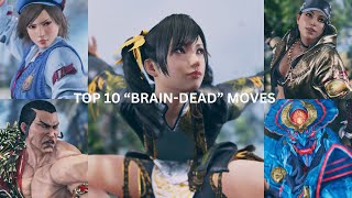 My Top 10 quotBrainDeadquot Moves in Tekken 8 [upl. by Mcleroy]