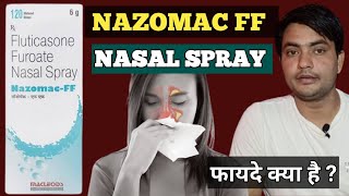 nazomac ff nasal spray use in hindi  nazomac ff nasal spray [upl. by Hallimaj]