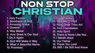 Non Stop Christian Music  Christian Songs 2024 Worship Playlist [upl. by Raynata687]