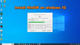 How to download MinGW w64 installation on Windows 10 [upl. by Bodrogi]