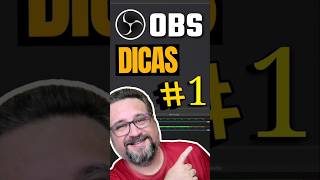 Obs Studio Dicas 001 [upl. by Aihsyt]