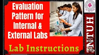 JNTUH InternalExternal Lab evaluation ProcedureJNTUH lab Marks distributionJNTUH scheme of Labs [upl. by Abell]