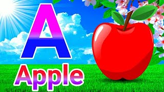 ABC Kids Learning Song A for Apple B for Ball  Kids Phonics Song  abclearningsongs [upl. by Notse]