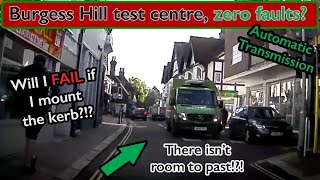 PASS your driving test with ZERO faults Burgess Hill test route in an automatic [upl. by Ahsiekyt537]