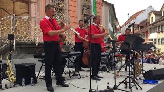 Carlo Brunners Superländlerkapelle  Steiner Chilbi  Bischofszeller Rosenwoche 2018 [upl. by Ahsercul]