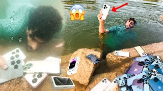 I FOUND MANY IPHONES UNDER WATER😱  MISHKAT KHAN VLOG [upl. by Aicenaj174]