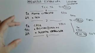 CONTABILIDAD MONEDA EXTRANJERA EXPLICACION SIMPLE Y PRACTICA NIVEL SECUNDARIO Y CONTABILIDAD BASICA [upl. by Pearse]