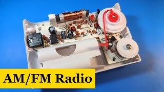 DIY AMFM Radio Kit Crafting Radio Receiver [upl. by Amund]