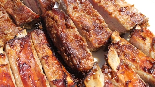 BBQ PORK RIBS RECIPE  Morgane Recipes [upl. by Karwan]