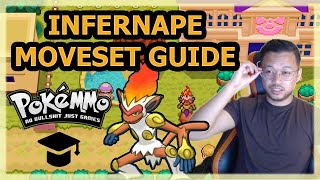 INFERNAPE COMPETETIVE ANALYSIS How to Use Infernape Moveset Guide PokeMMO PvP [upl. by Akanke]