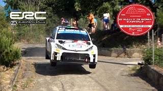 ERC Rally di Roma Capitale 2024  FLAT OUT  CRV [upl. by Akemrej]