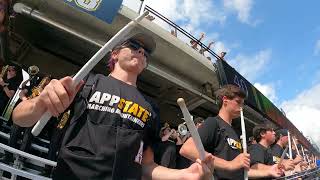 App State Standstill Pregame Snare Cam [upl. by Iormina963]