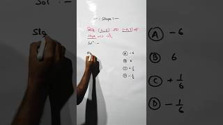 Find Slope in Coordinate geometry shorts shortvideo shorttrick mathematics maths mathway [upl. by Dat]