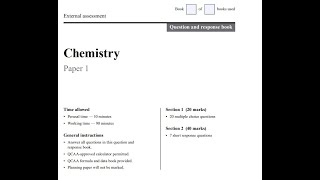 QCAA 2020 Paper 1 [upl. by Marigolda29]