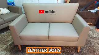 Latest Model Leather Sofa How To Build Leather Sofa Set How To Make New Design Sofa Sofa [upl. by Brookhouse]