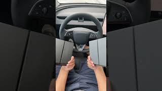 Revolutionize Your Tesla Model 3 with These Essential Console Liners TeslaLiners model3 tesla [upl. by Durwood]