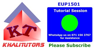 EUP15012024 S2 ASSESSMENT 2 WORD DOCUMENT STEP 7 AND 8 [upl. by Yann]